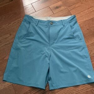 Free Fly Apparel Men's Athletic Shorts in Sky Blue